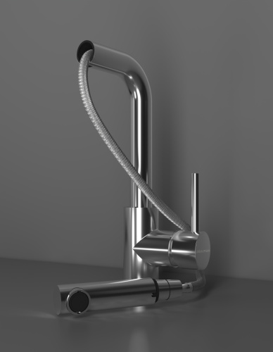 Смеситель для кухни Paulmark KASSEL Ka214311-CR на мойку хром - фото 2